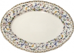 Toscana Small Oval Platter 13 1/2\ 13.5\ Length x 9\ Width